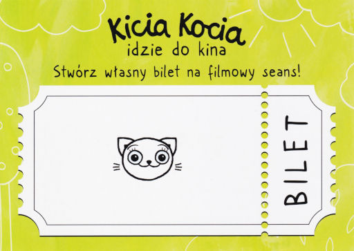 Tył ulotki filmu 'Kicia Kocia mówi: Dzień dobry!'