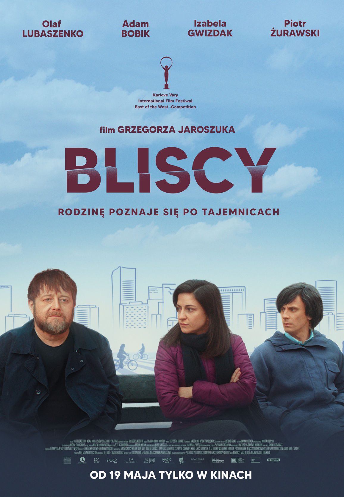 Polski plakat filmu 'Bliscy'