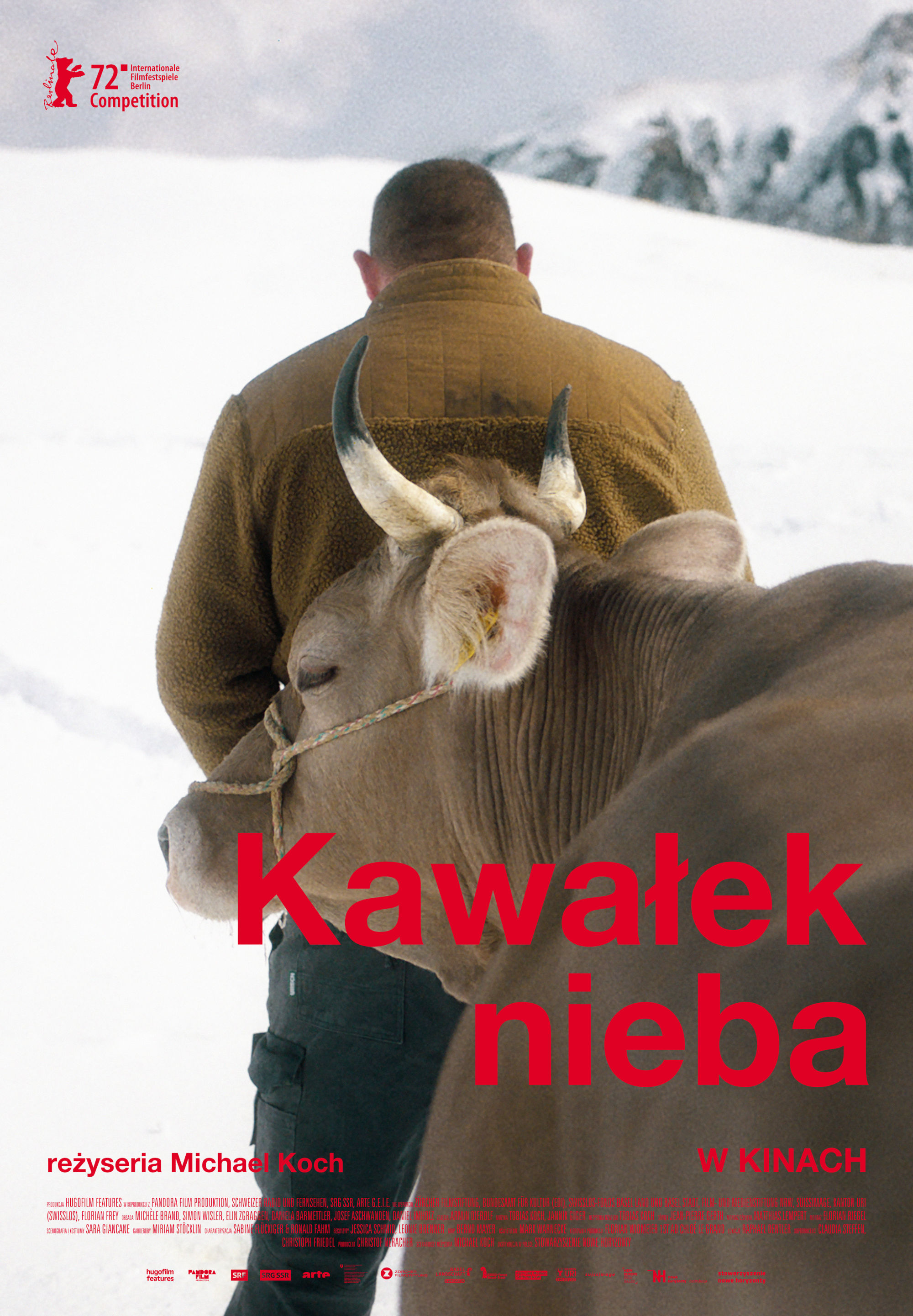 Polski plakat filmu 'Kawałek nieba'