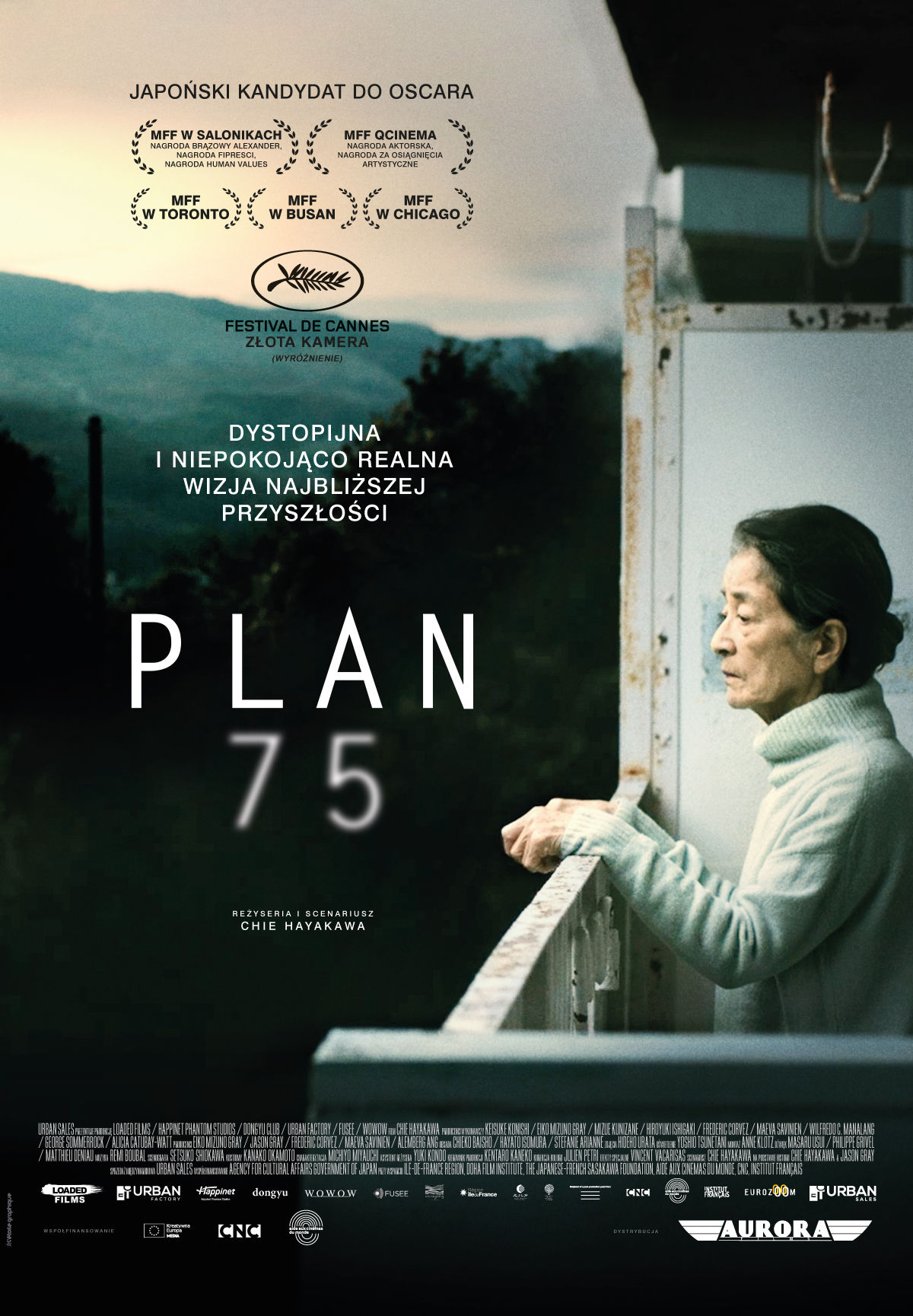 Polski plakat filmu 'Plan 75'