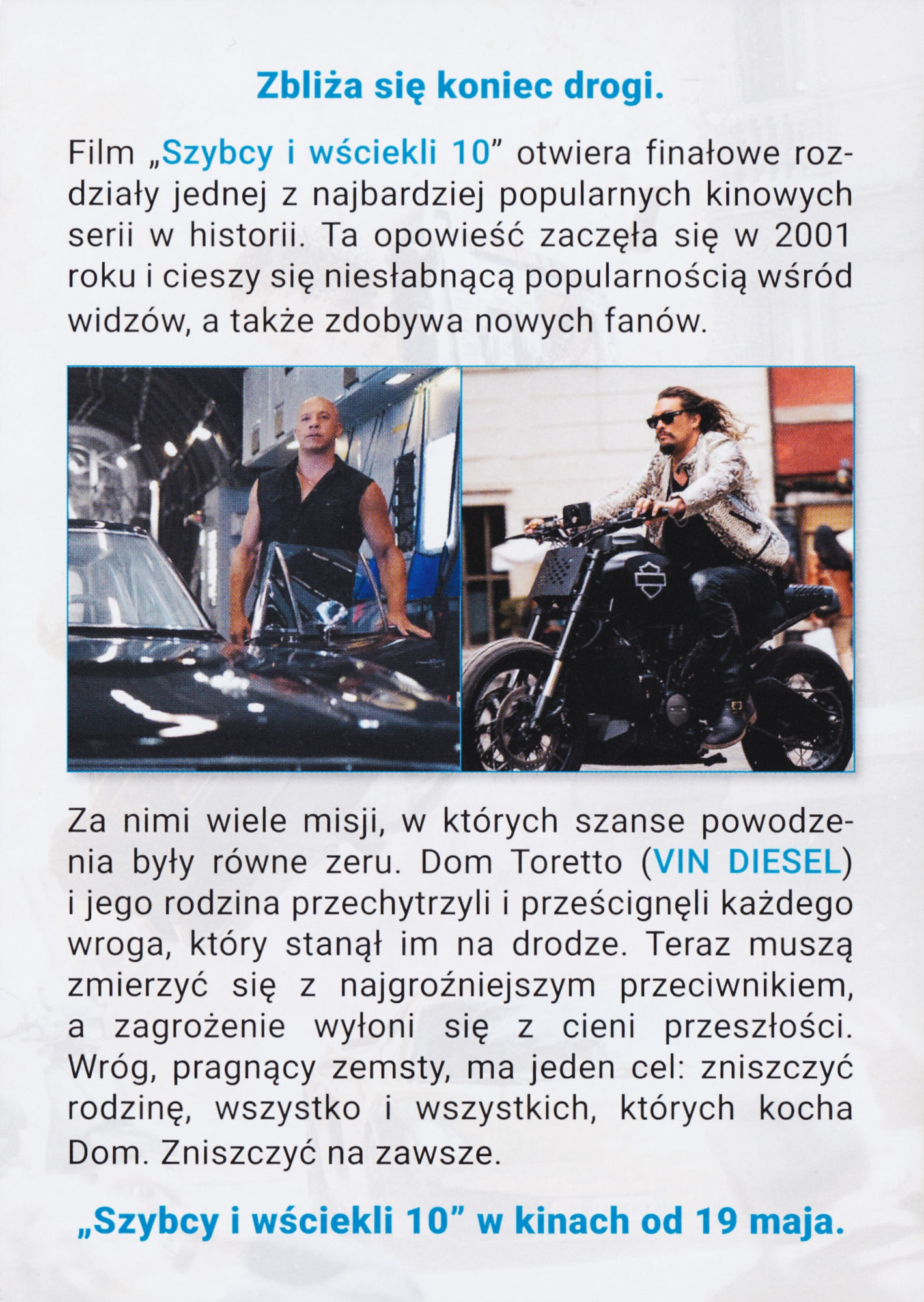 Ulotka filmu ''