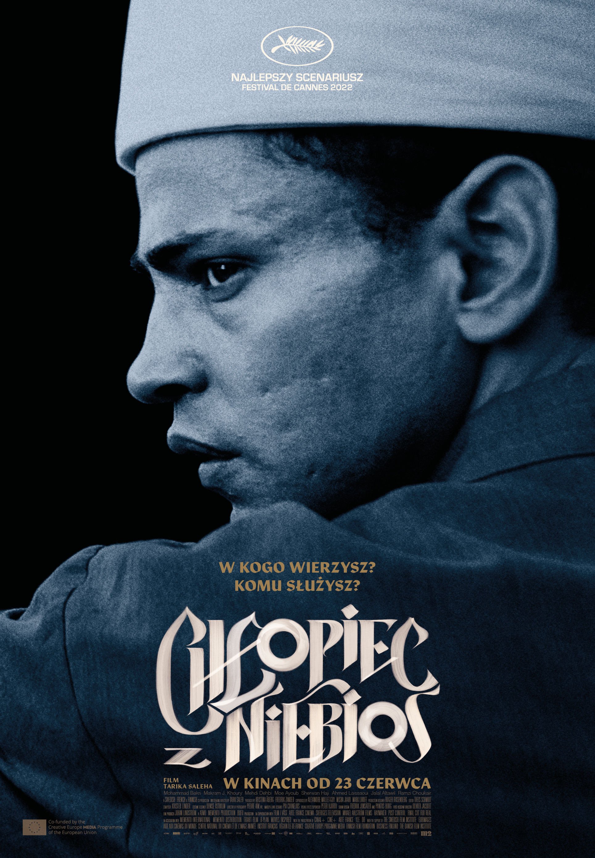 Polski plakat filmu 'Chłopiec z niebios'