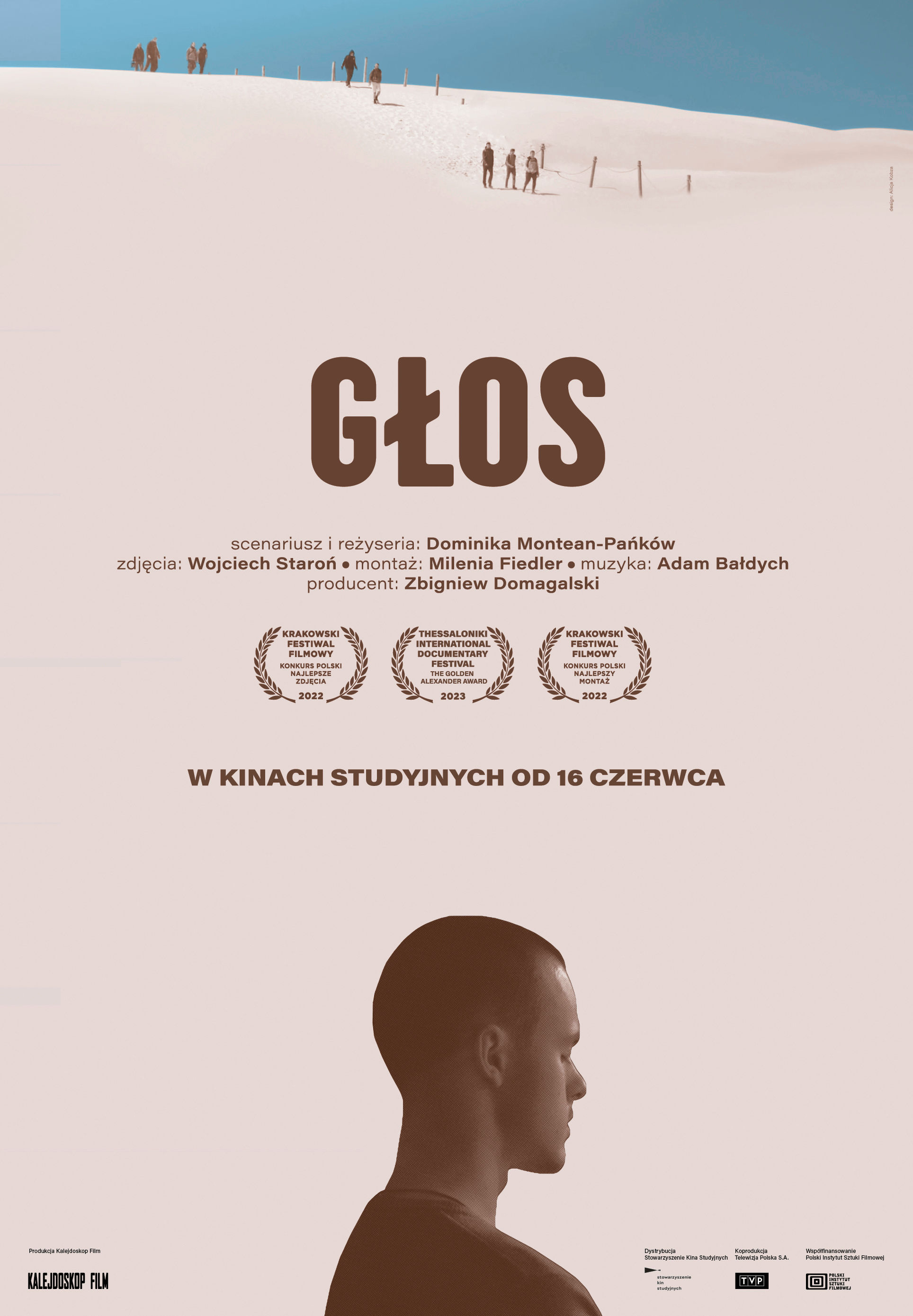 Polski plakat filmu 'Głos'