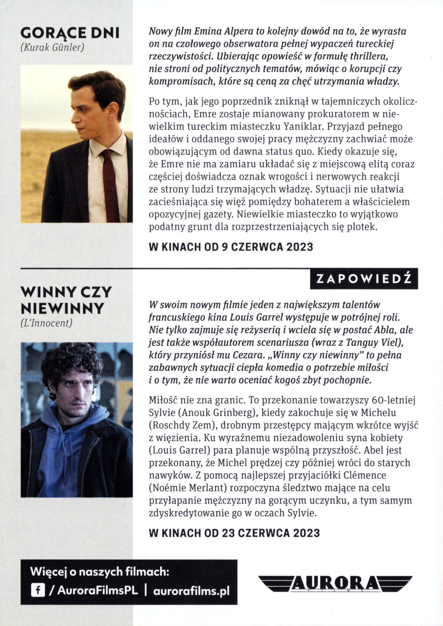 Ulotka filmu ''