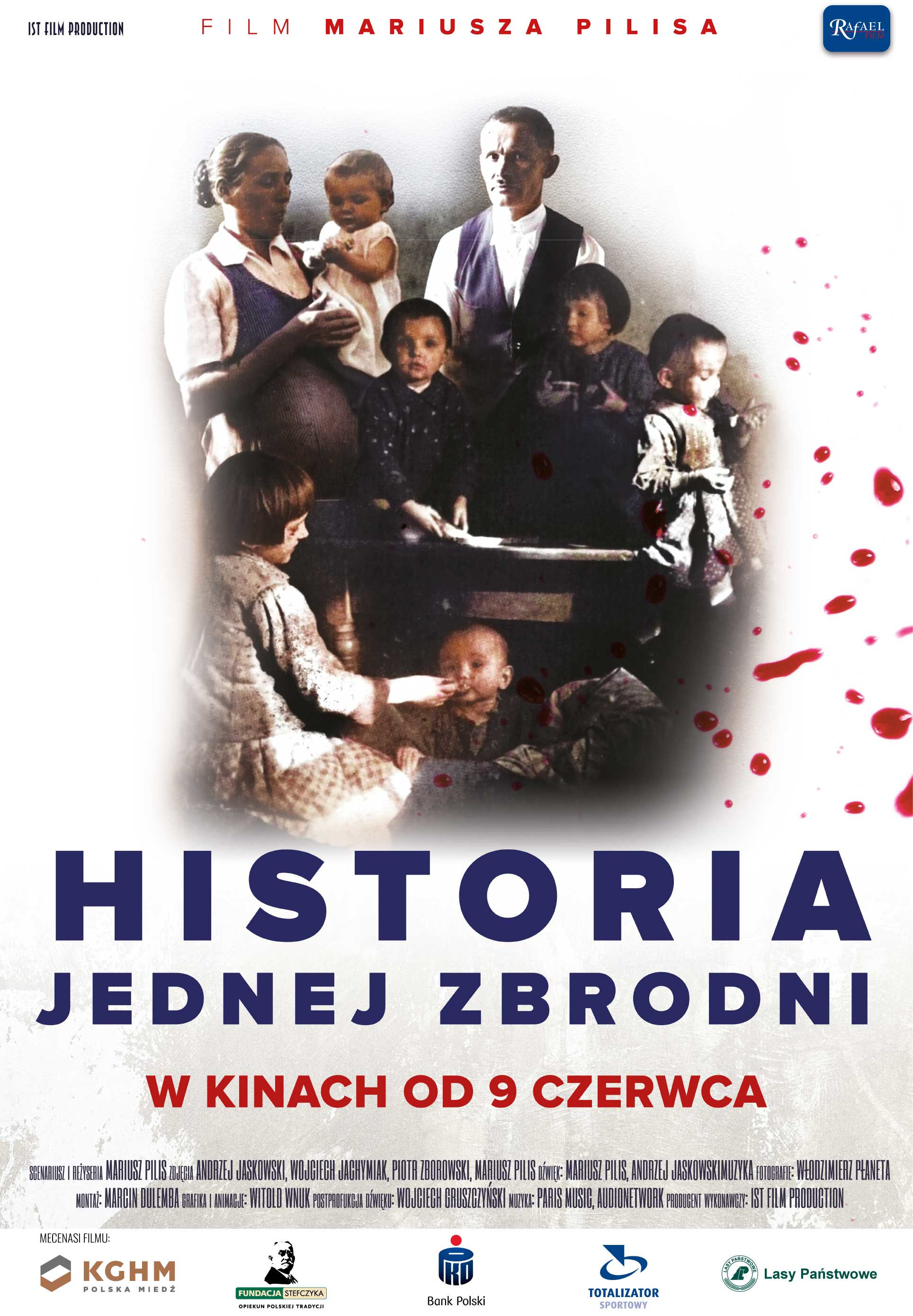 Polski plakat filmu 'Historia jednej zbrodni'