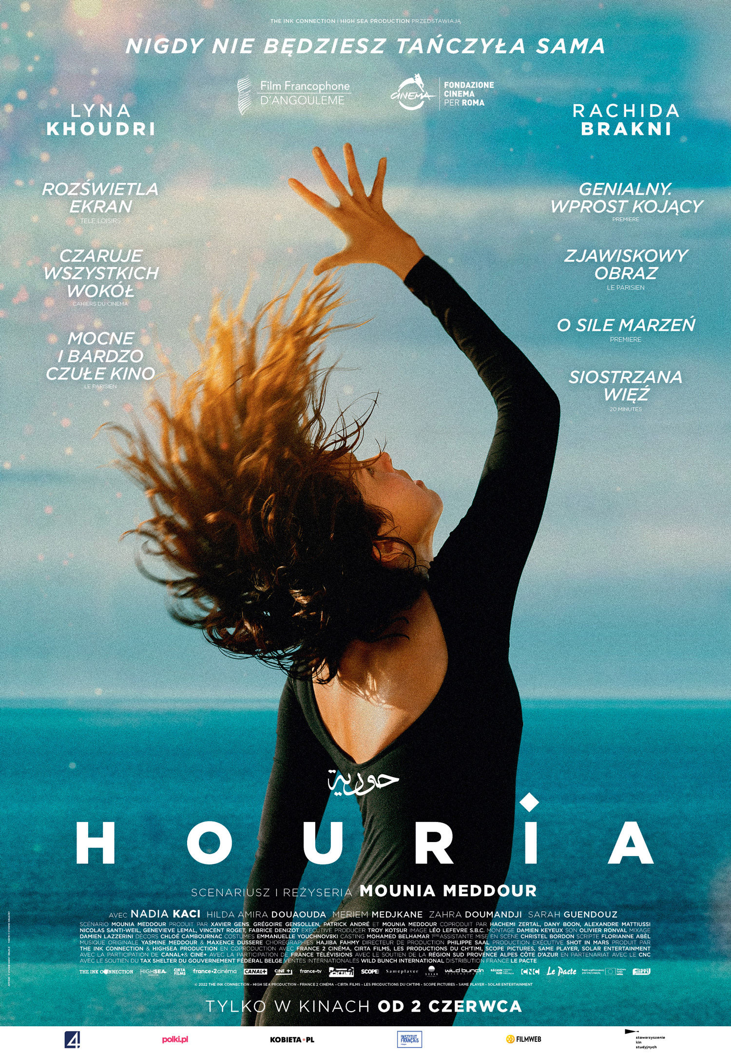 Polski plakat filmu 'Houria'