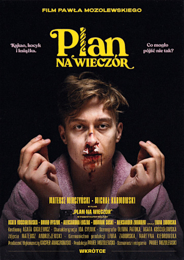 Przód ulotki filmu 'Plan na wieczór'
