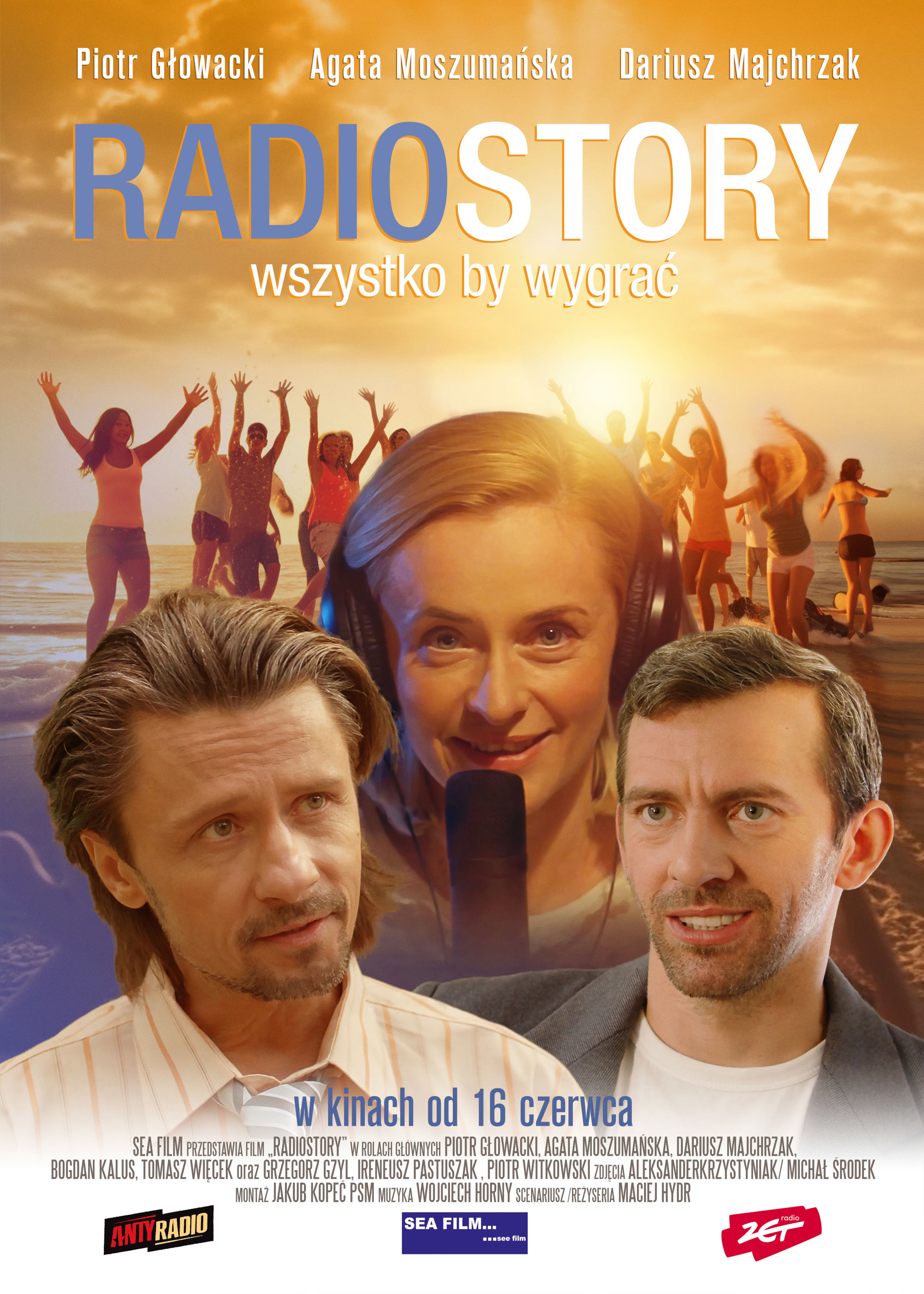 Polski plakat filmu 'Radiostory'