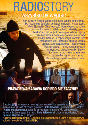 Tył ulotki filmu 'Radiostory'