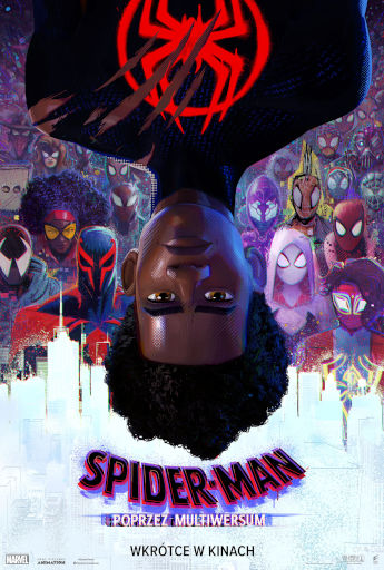 Polski plakat filmu 'Spider-Man: Poprzez multiwersum'