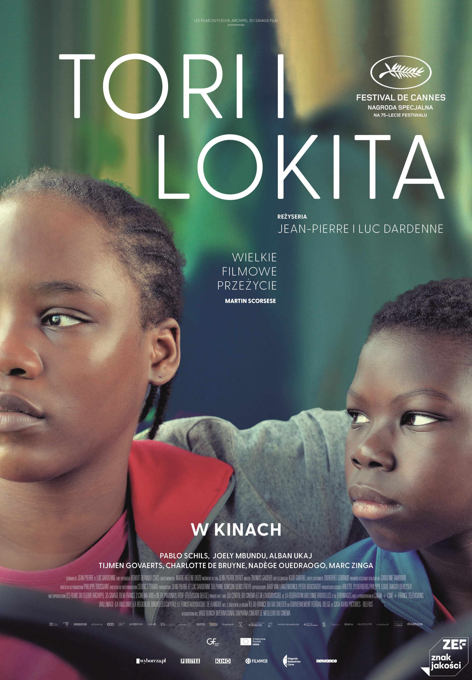 Polski plakat filmu 'Tori i Lokita'