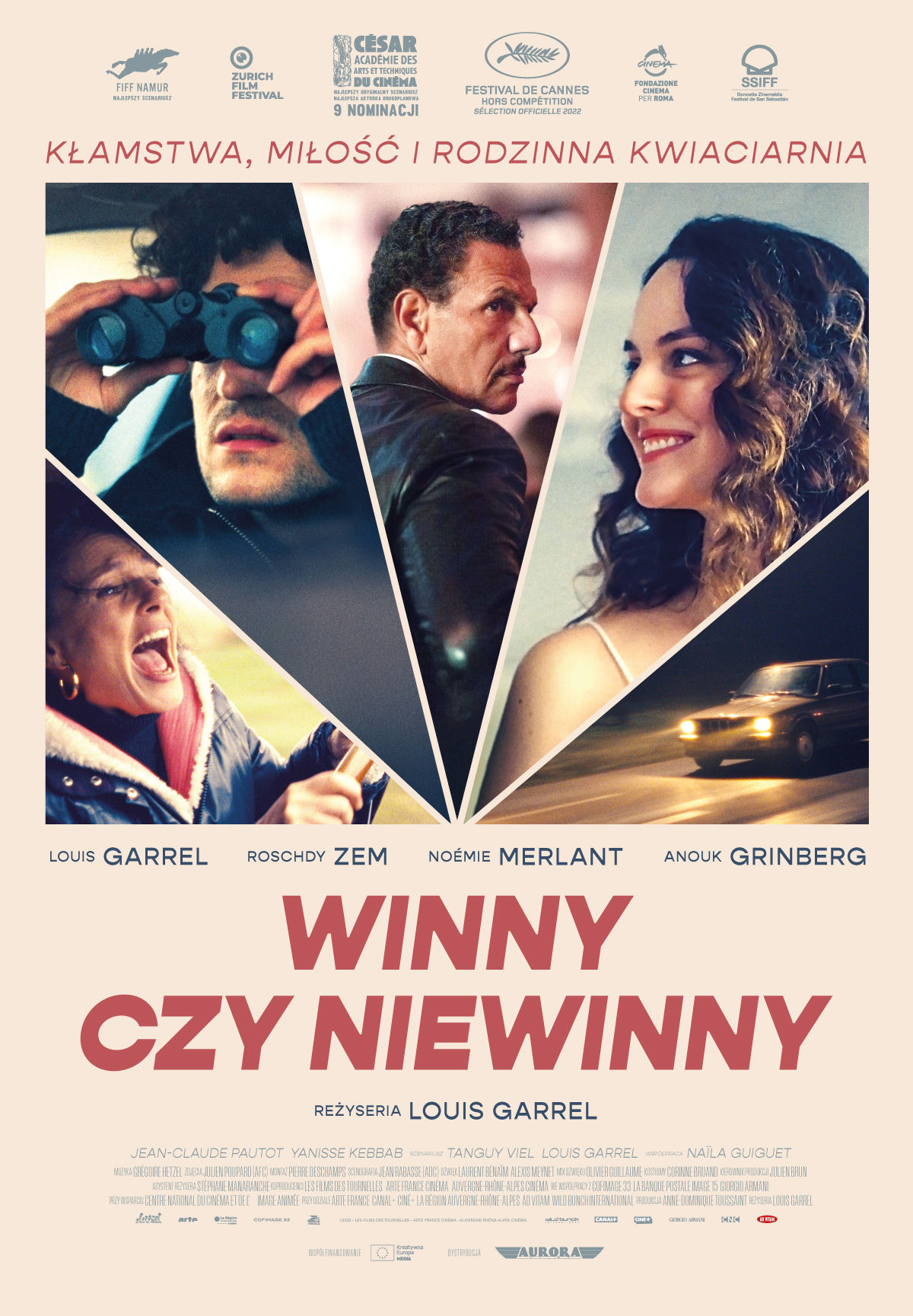 Polski plakat filmu 'Winny czy niewinny'