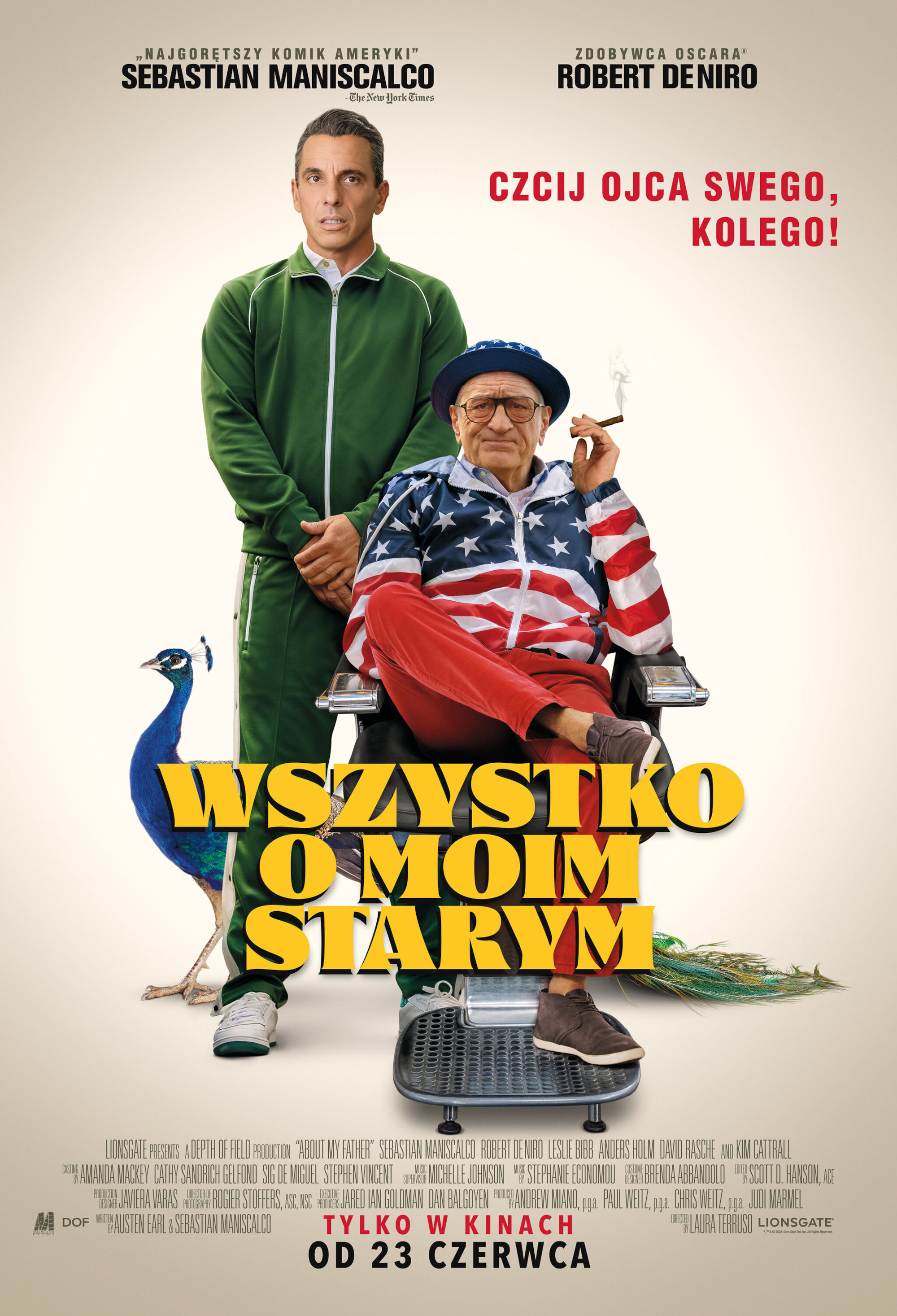 Polski plakat filmu 'Wszystko o moim starym'