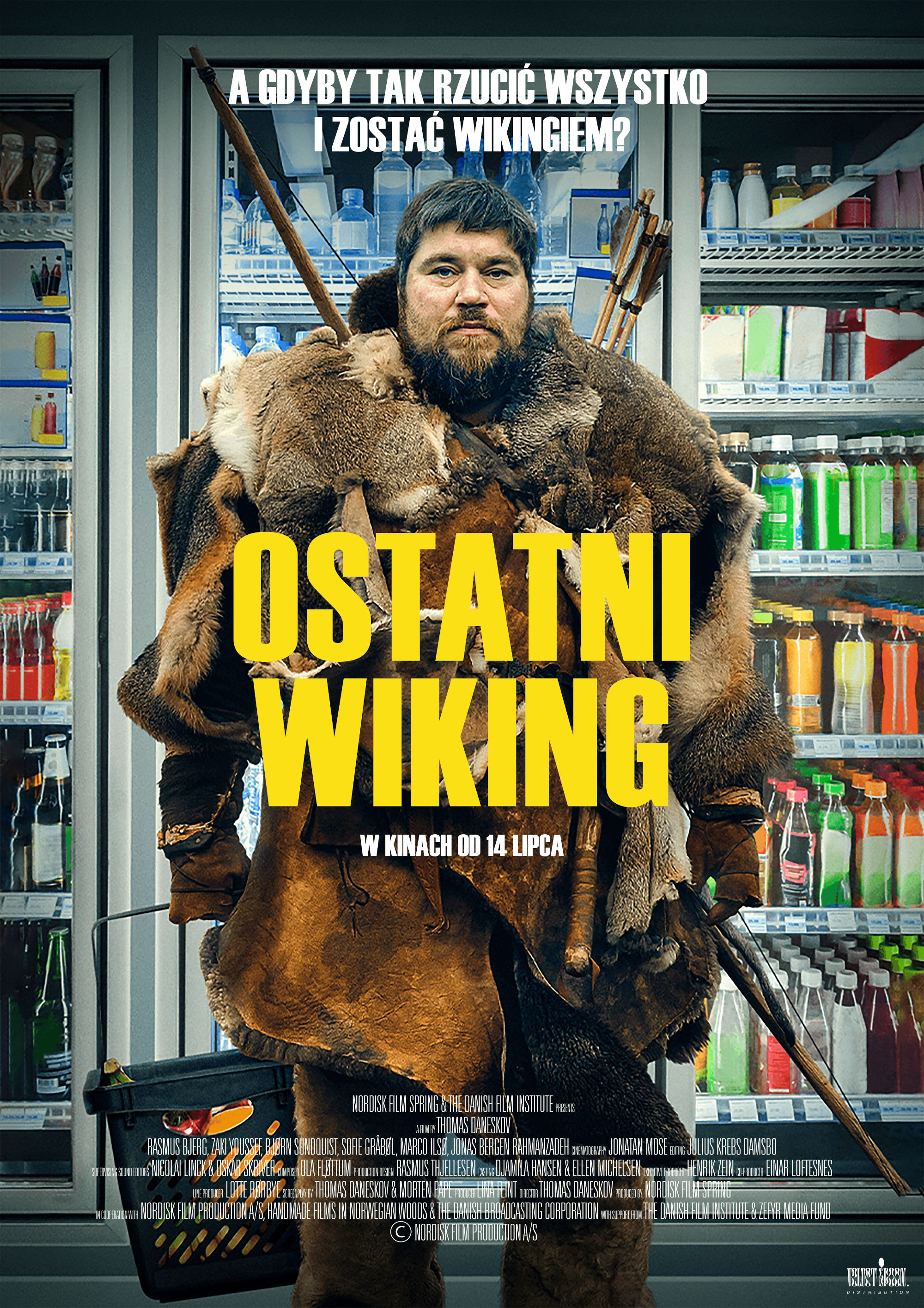 Polski plakat filmu 'Ostatni wiking'