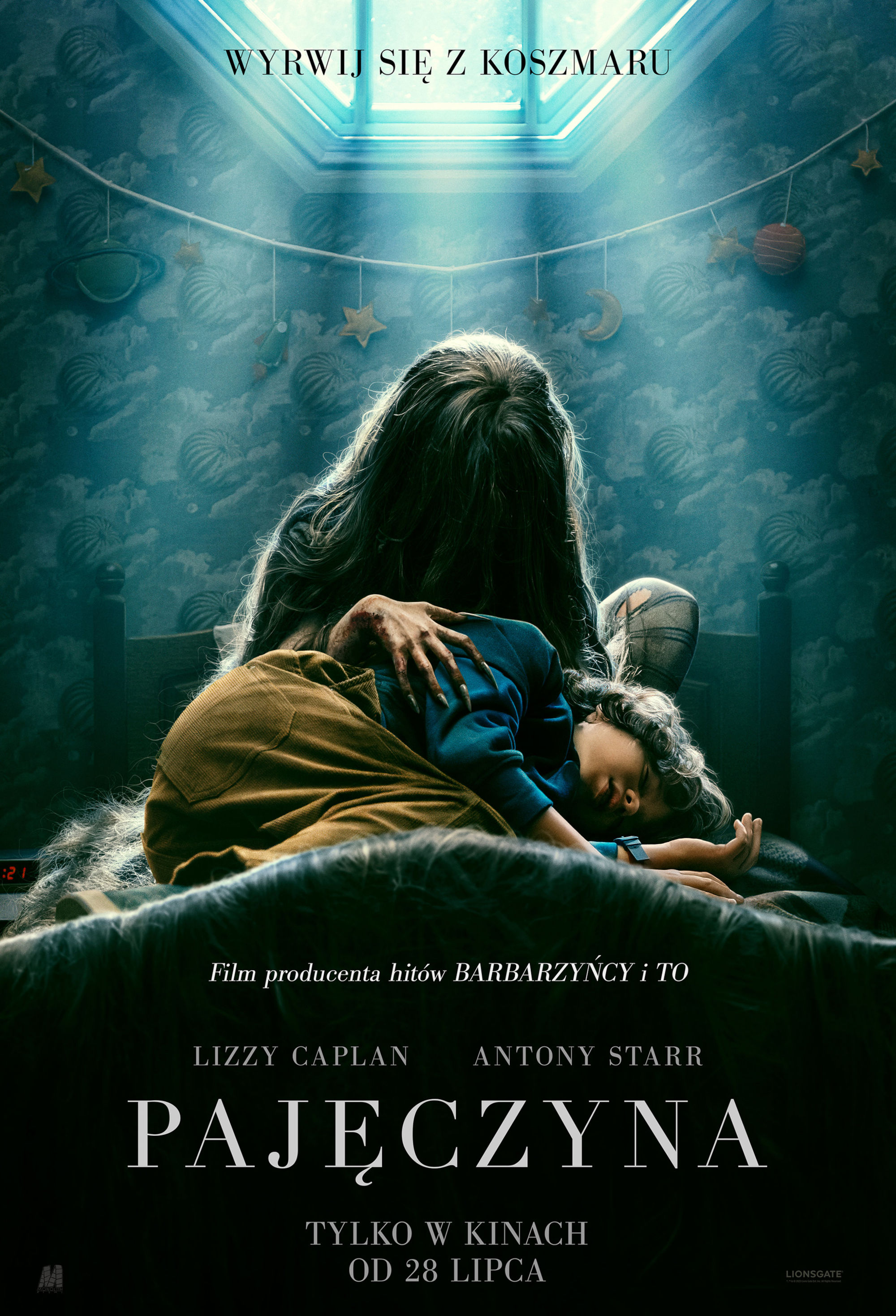 Polski plakat filmu 'Pajęczyna'