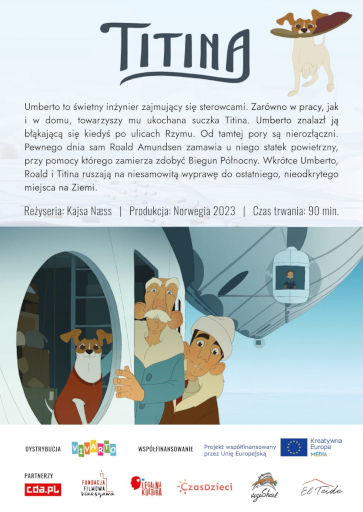 Tył ulotki filmu 'Titina'