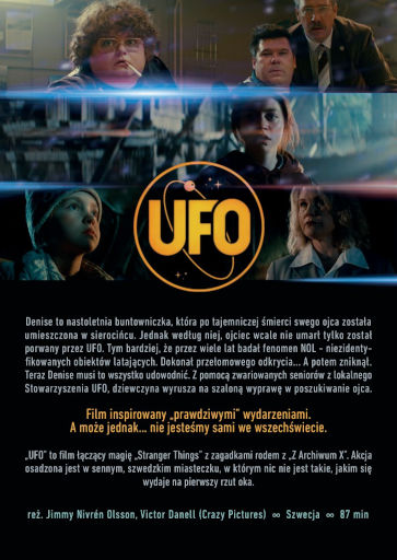 Tył ulotki filmu 'UFO'