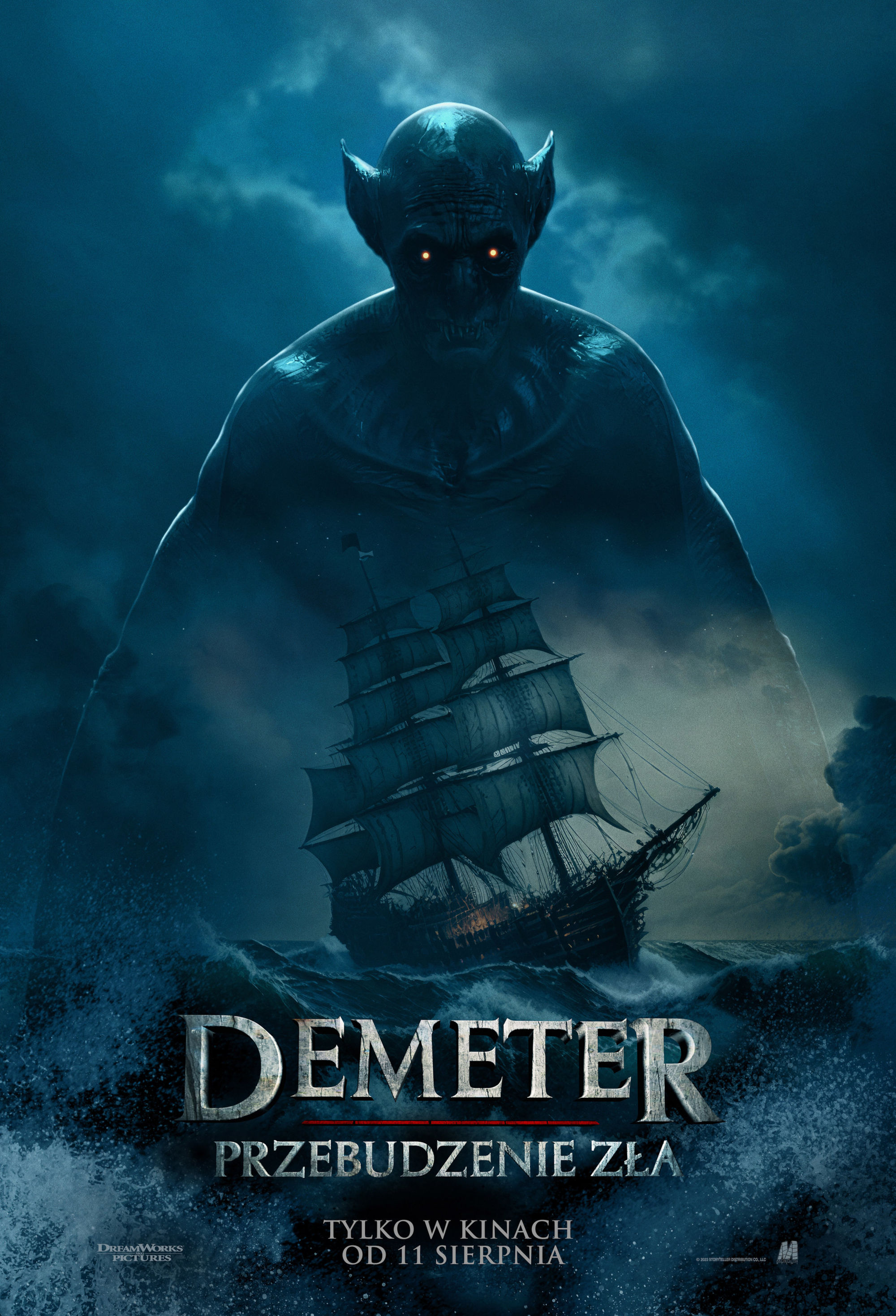 Polski plakat filmu 'Demeter: Przebudzenie zła'