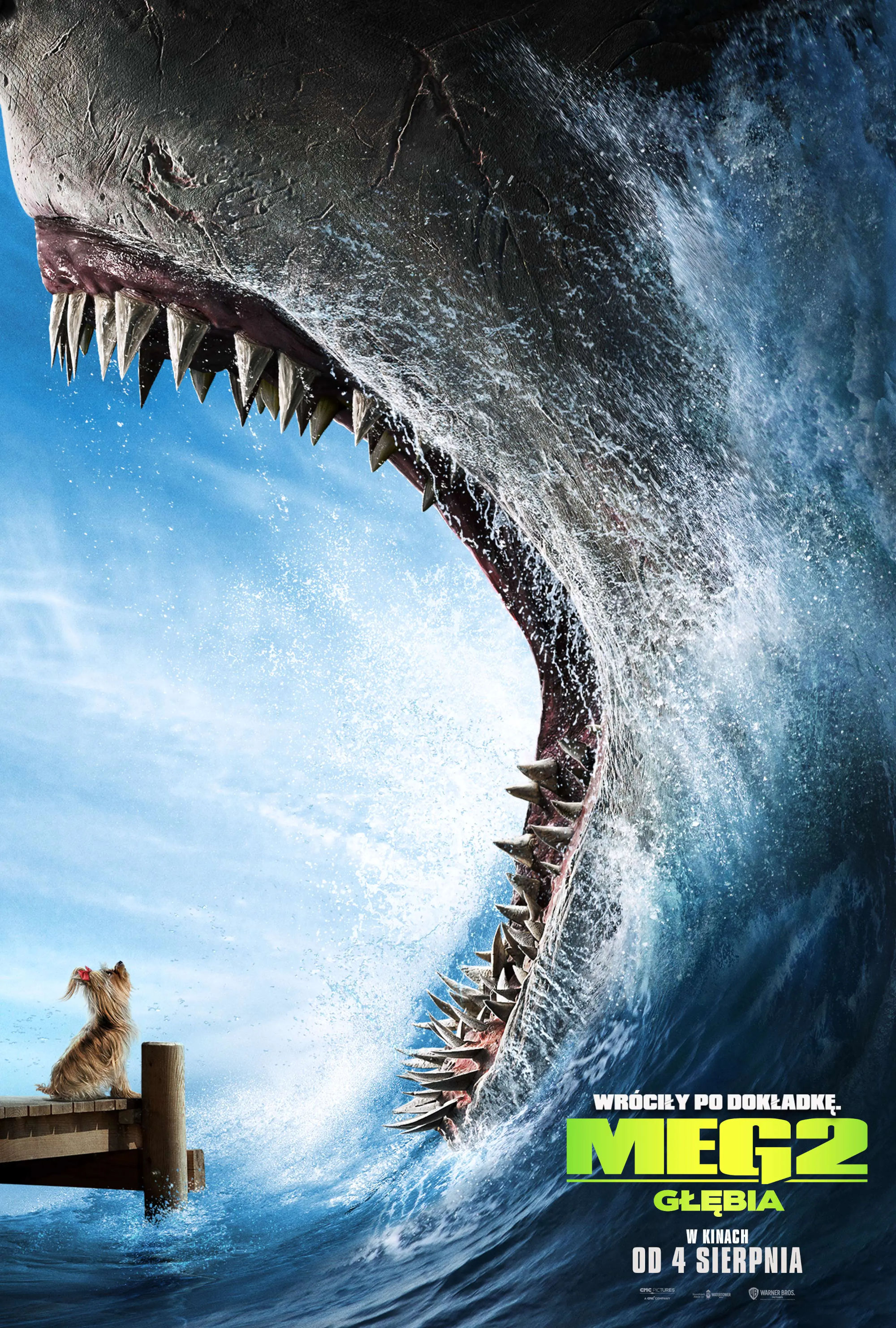Polski plakat filmu 'Meg 2: Głębia'