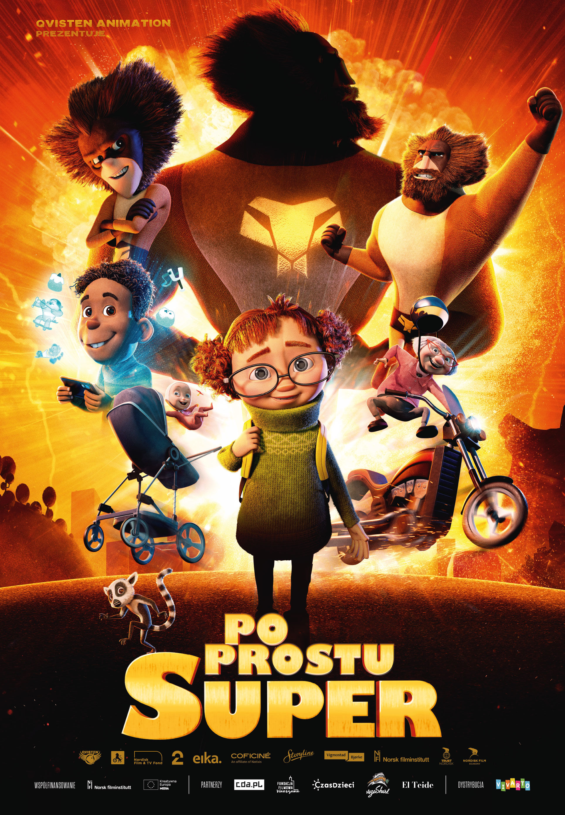 Polski plakat filmu 'Po prostu super'