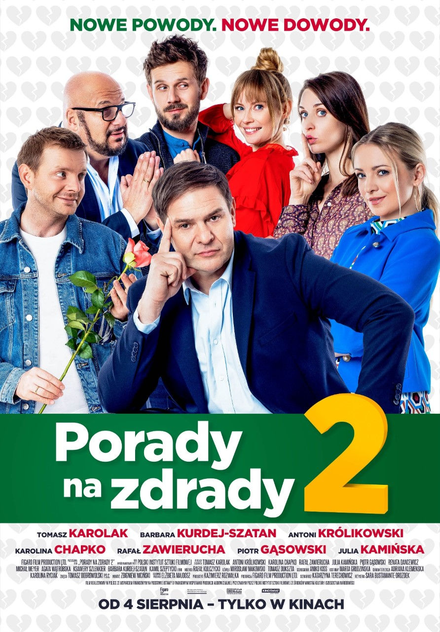 Polski plakat filmu 'Porady na zdrady 2'