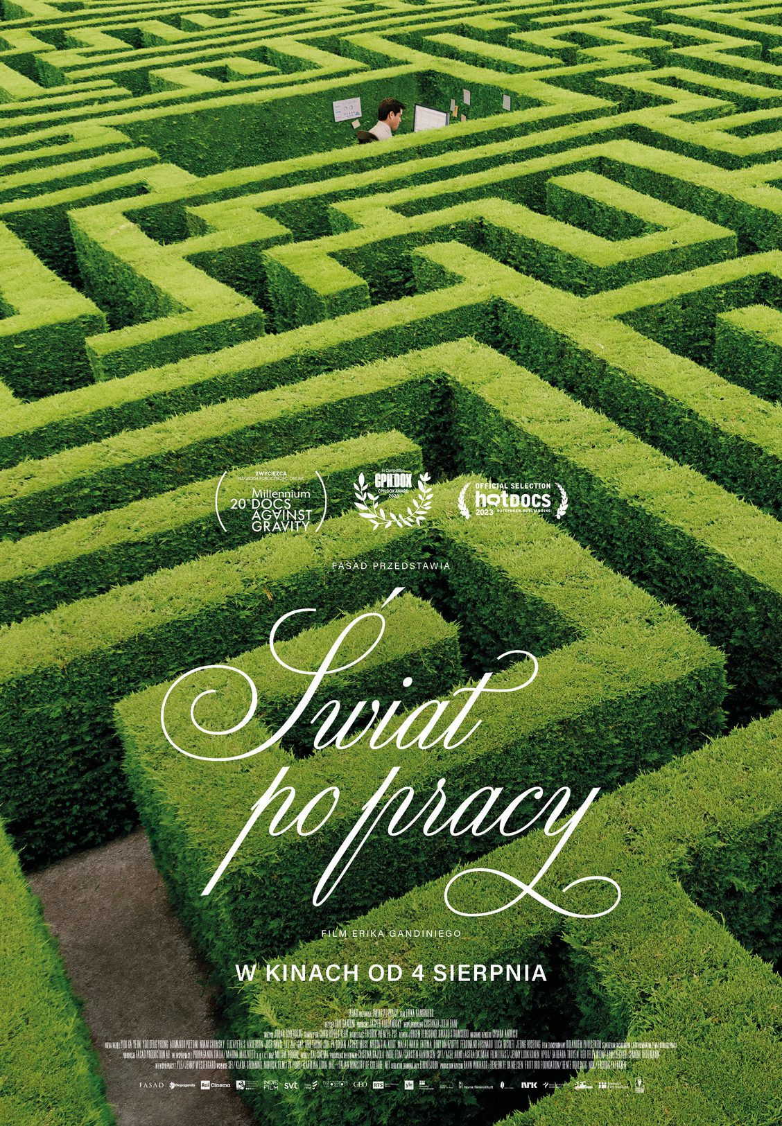 Polski plakat filmu 'Świat po pracy'