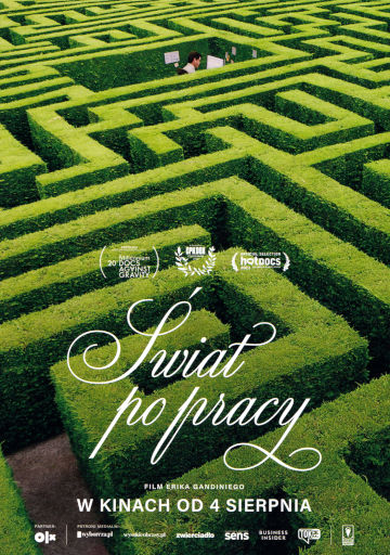 Przód ulotki filmu 'Świat po pracy'