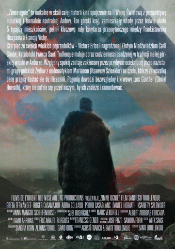 Tył ulotki filmu 'Zimne ognie'