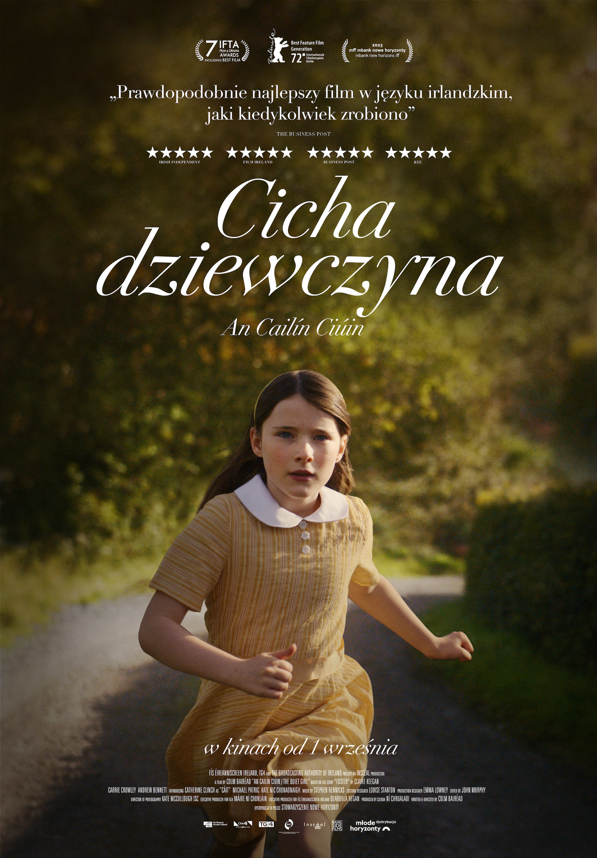 Polski plakat filmu 'Cicha dziewczyna'