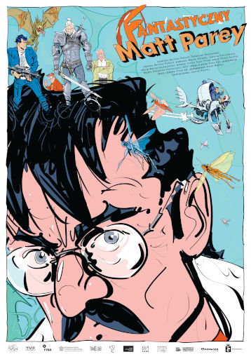 Polski plakat filmu 'Fantastyczny Matt Parey'