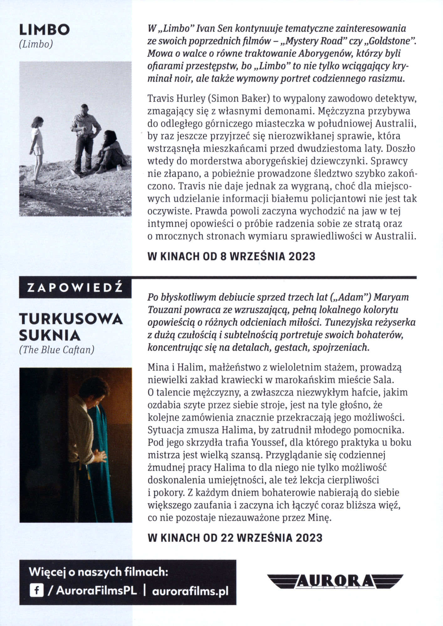 Ulotka filmu ''