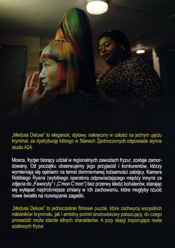Tył ulotki filmu 'Medusa Deluxe'
