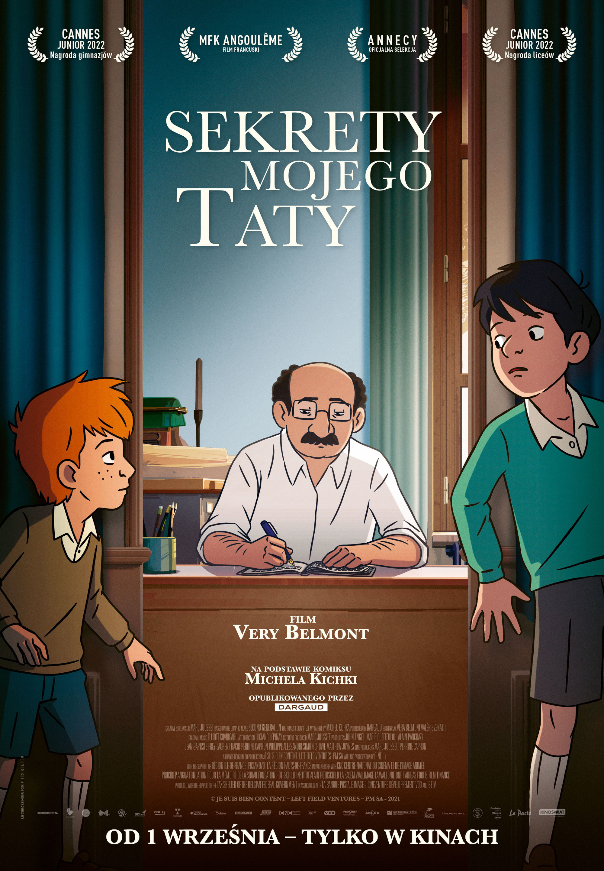 Polski plakat filmu 'Sekrety Mojego Taty'