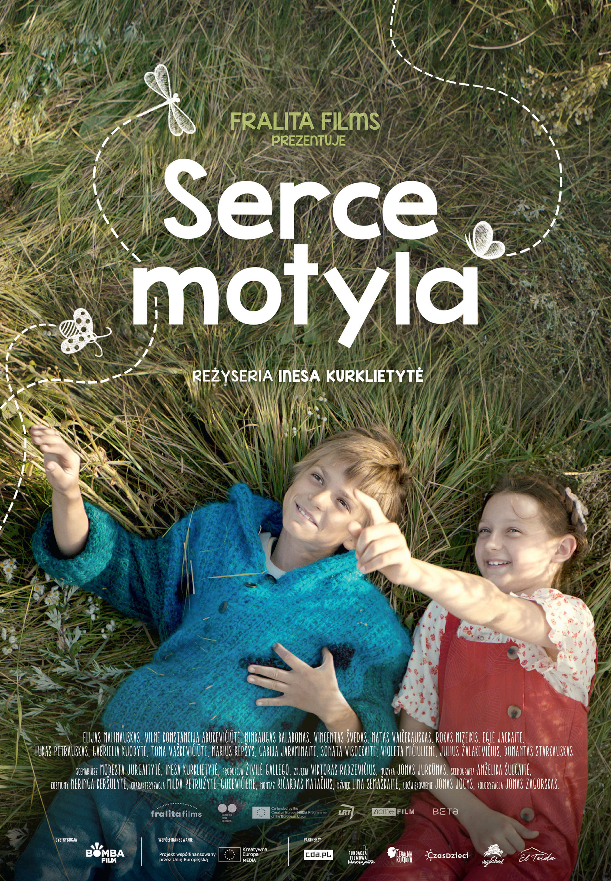 Polski plakat filmu 'Serce motyla'