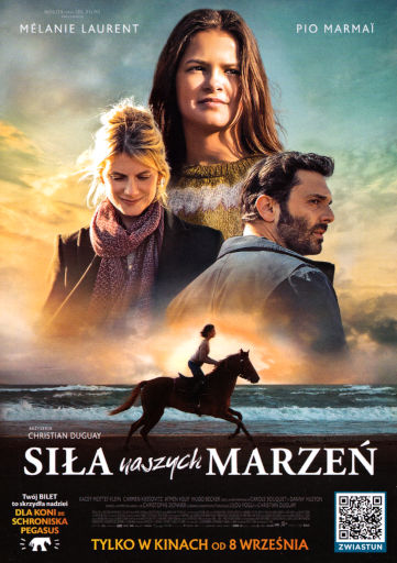 Przód ulotki filmu 'Siła naszych marzeń'