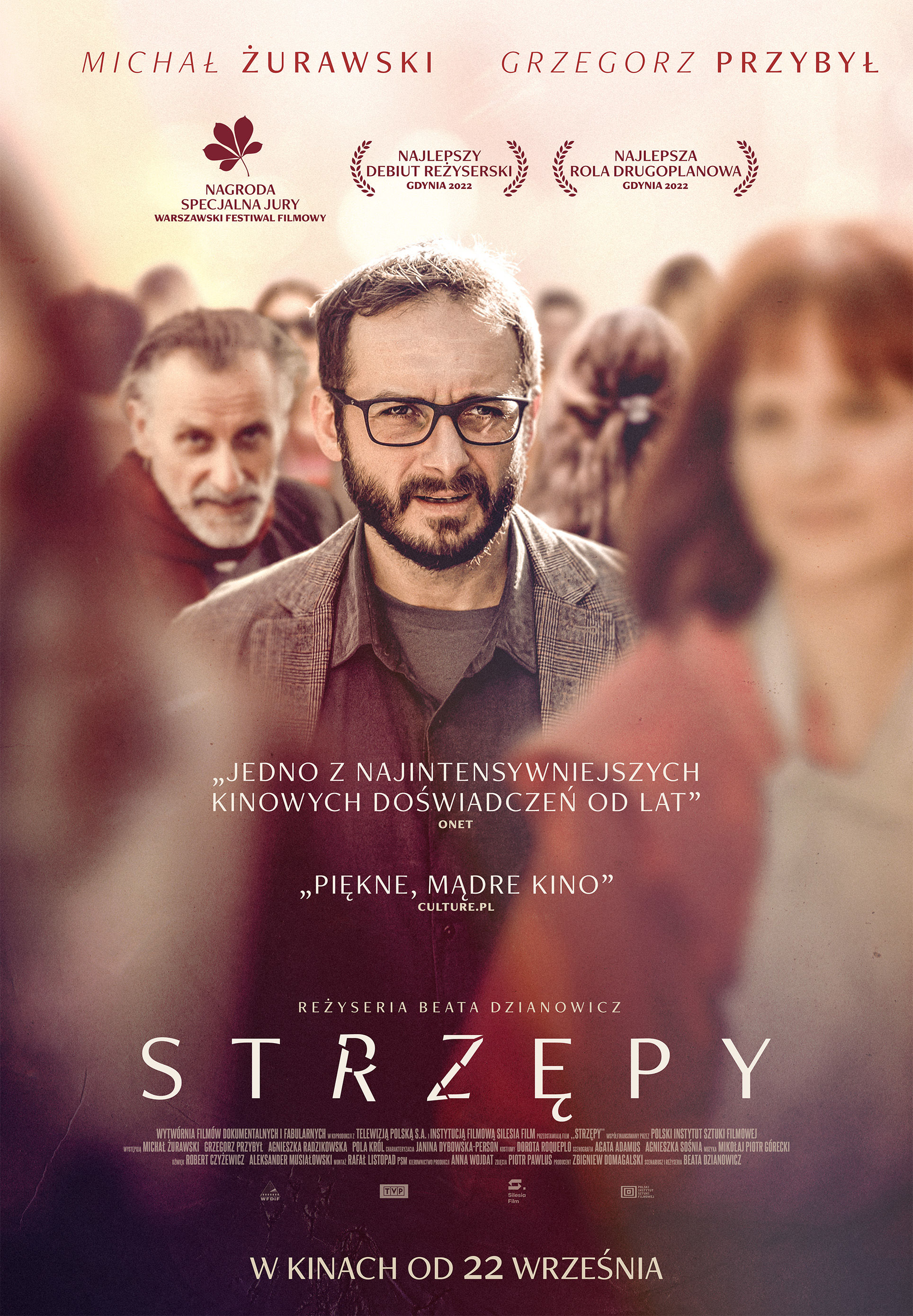 Polski plakat filmu 'Strzępy'