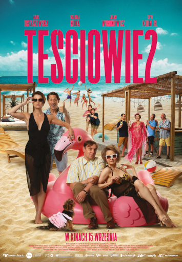 Polski plakat filmu 'Teściowie 2'