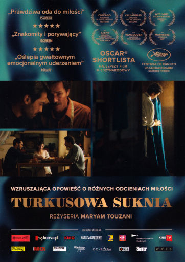 Przód ulotki filmu 'Turkusowa suknia'