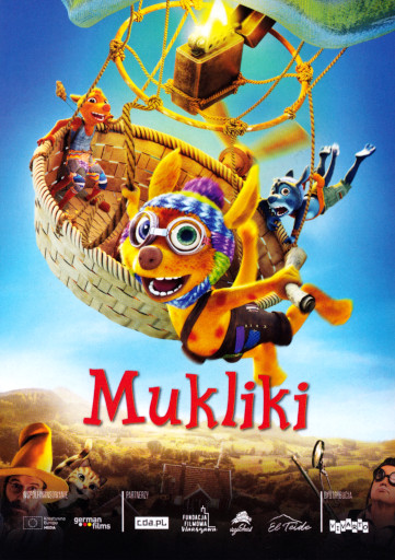 Przód ulotki filmu 'Mukliki'