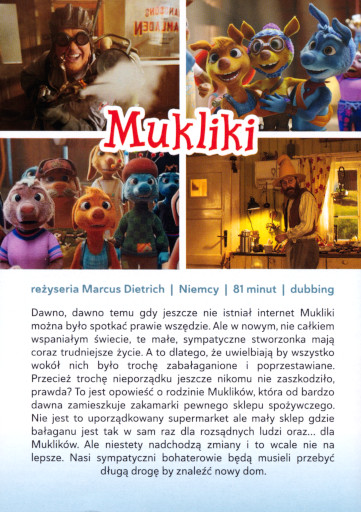 Tył ulotki filmu 'Mukliki'