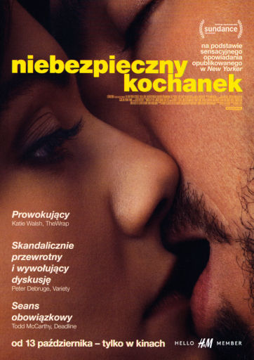 Przód ulotki filmu 'Niebezpieczny kochanek'