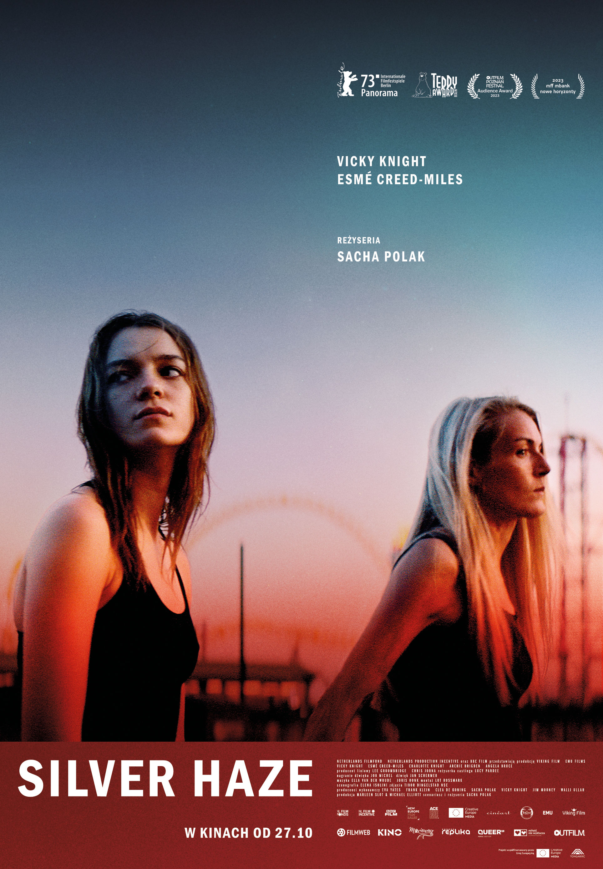 Polski plakat filmu 'Silver Haze'