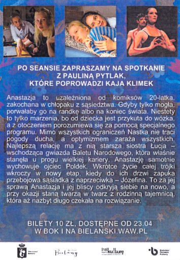 Tył ulotki filmu 'Święto ognia'