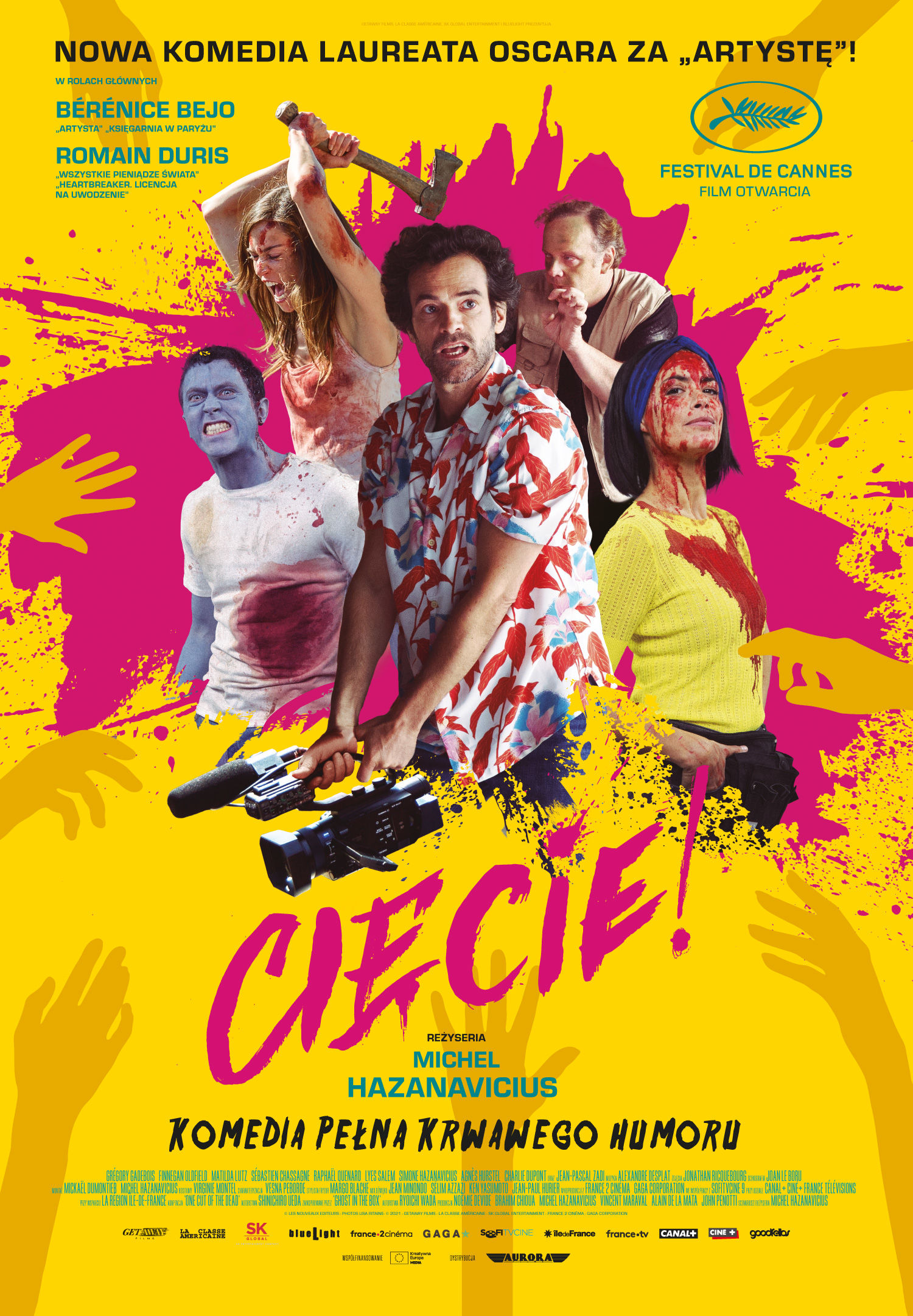 Polski plakat filmu 'Cięcie!'