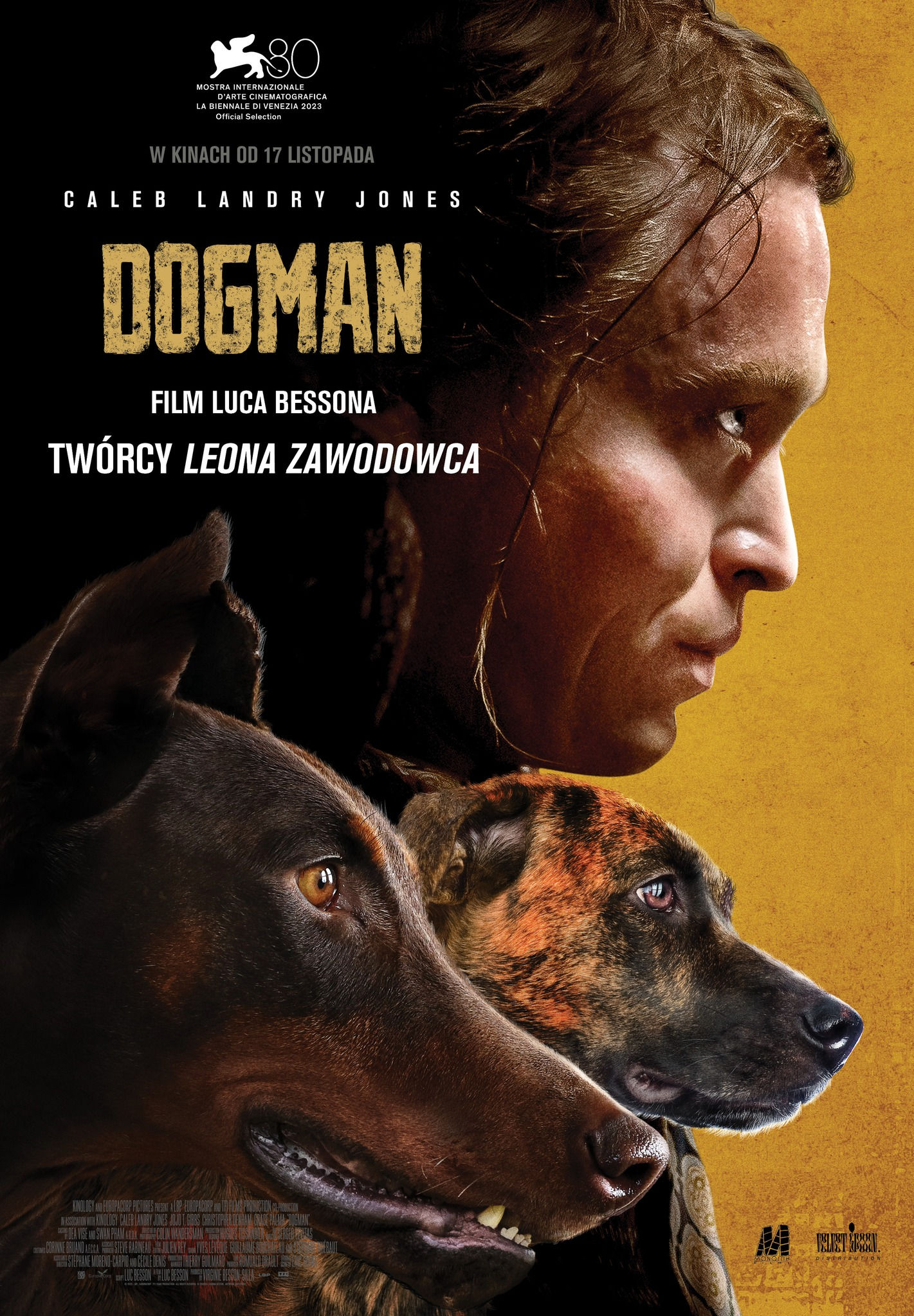 Polski plakat filmu 'DogMan'