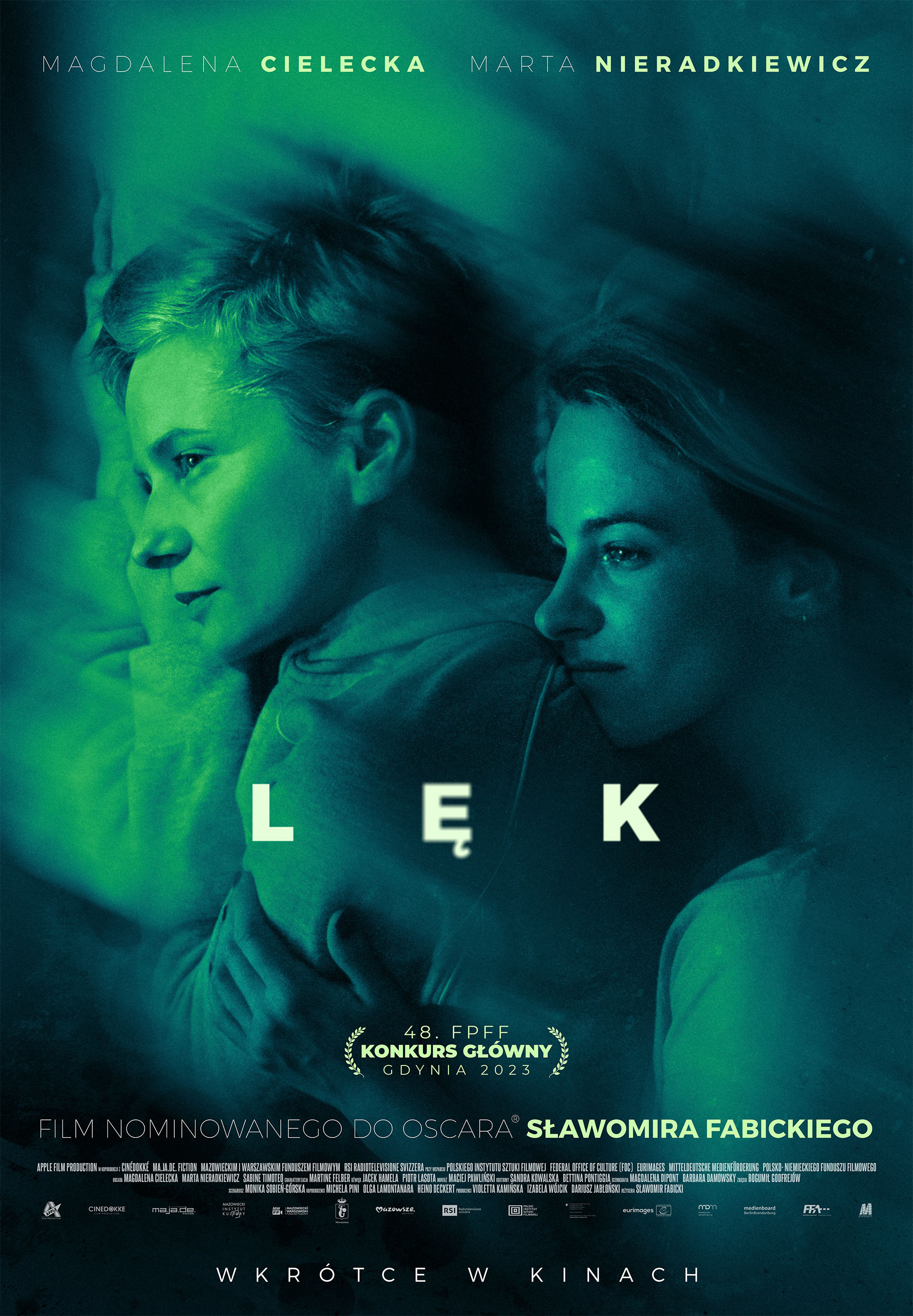 Polski plakat filmu 'Lęk'