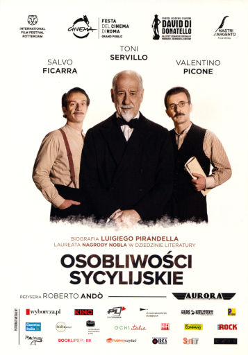 Przód ulotki filmu 'Osobliwości sycylijskie'