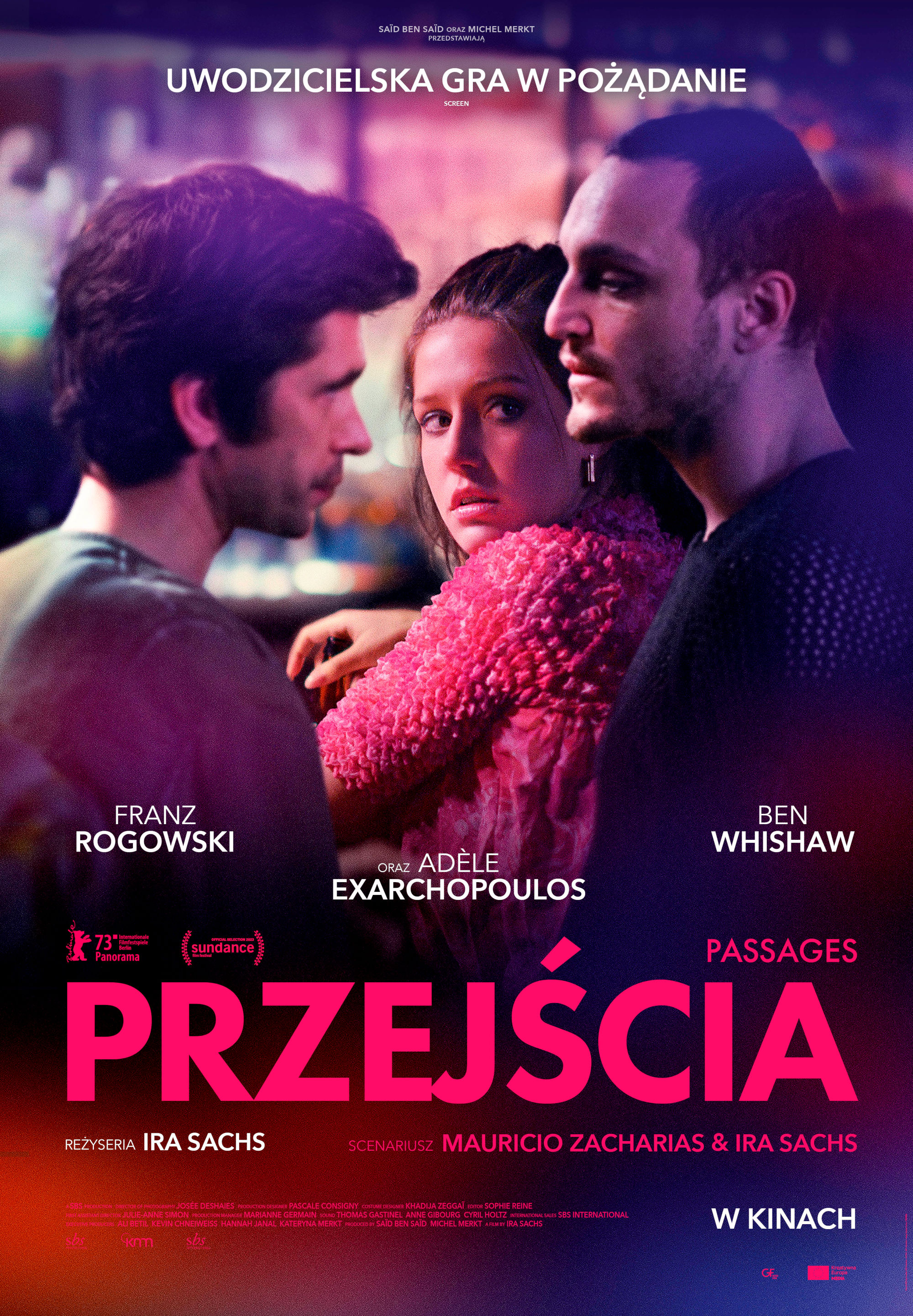Polski plakat filmu 'Przejścia'
