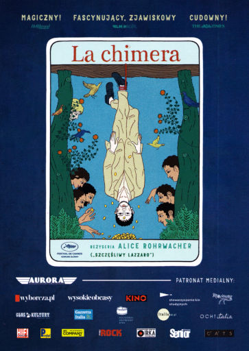 Przód ulotki filmu 'La Chimera'