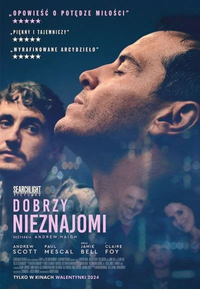 Polski plakat filmu 'Dobrzy nieznajomi'